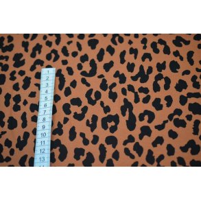 �kotex bomulds jersey Tegl m/Dyreprint