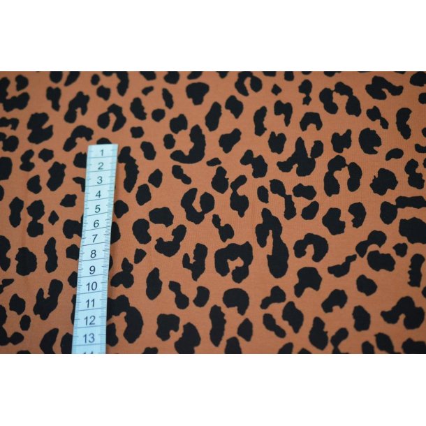 �kotex bomulds jersey Tegl m/Dyreprint