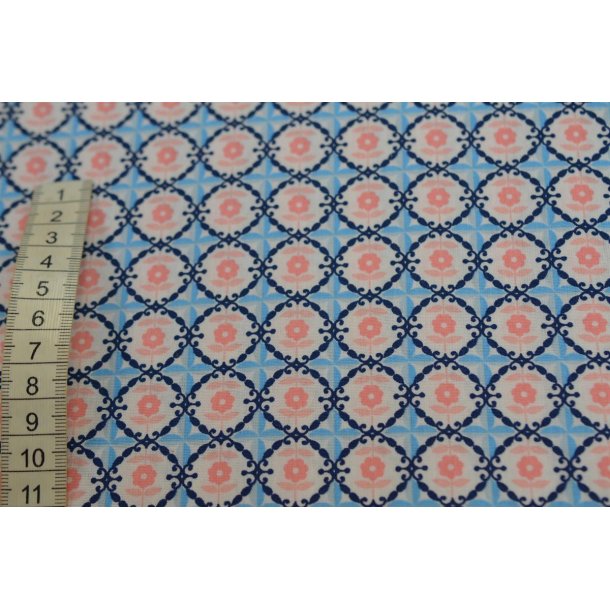 Bomuld m/sm� blomster