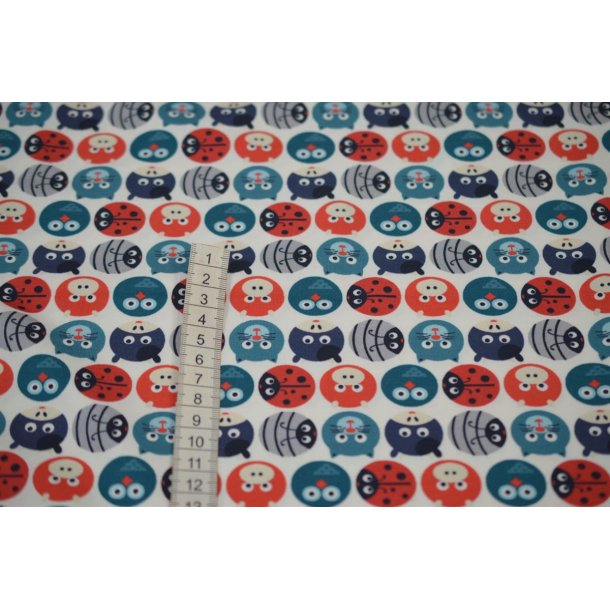 �kotex bomulds jersey m/Dyrehoveder