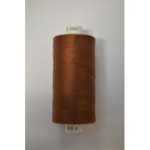 1000 meter tr�d - Lys kaffeb�nne brun