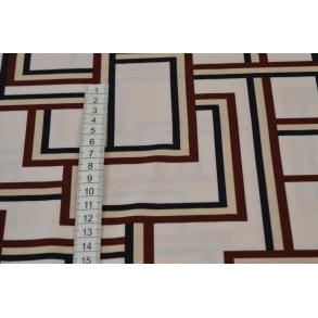 Viscose jersey m/print