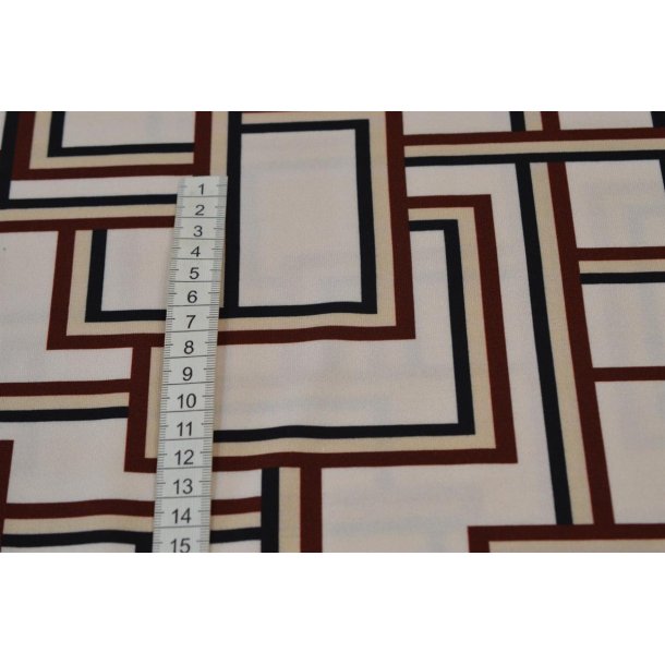 Viscose jersey m/print