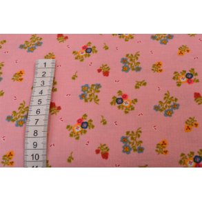 �kotex bomulds fl�jl Lyser�d m/sm� blomster