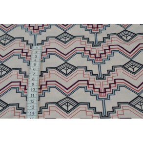 Viscose jersey m/ ZigZag 