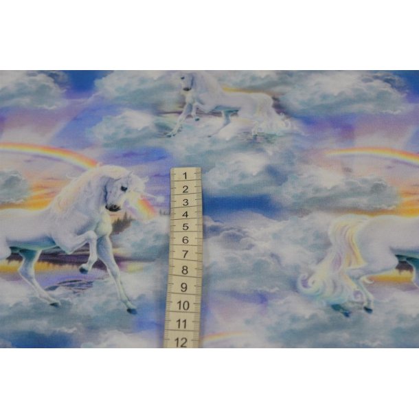 �kotex bomulds jersey m/Unicorn