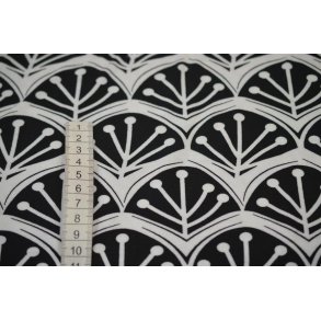 Viscose jersey Marine m/print