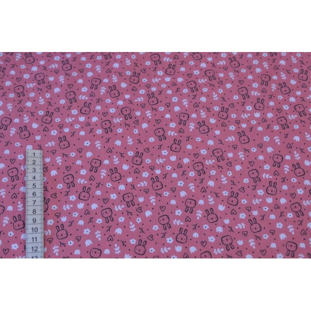 Bomuld/poplin St�vrosa m/print