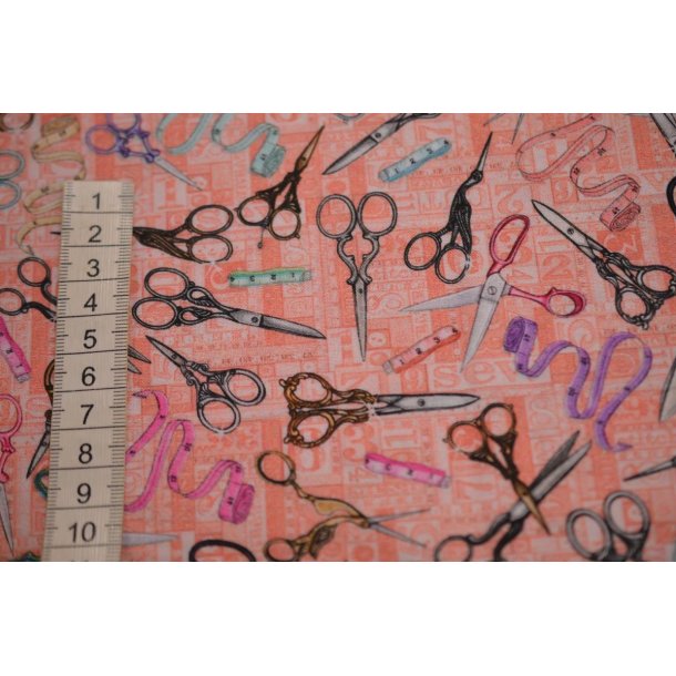 Patchworkstof m/Sakse