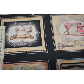 Patchworkstof m/Symaskiner