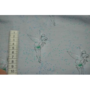 �kotex bomulds jersey m/Klokkeblomst