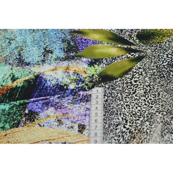 Viscose jersey m/print