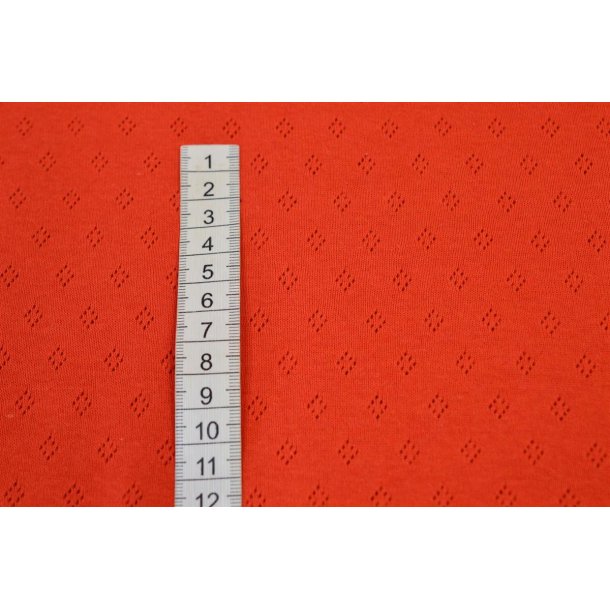 Ribstof Orange m/lille m�nster