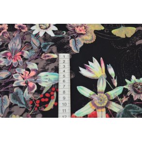 Softskind  jersey m/blomster