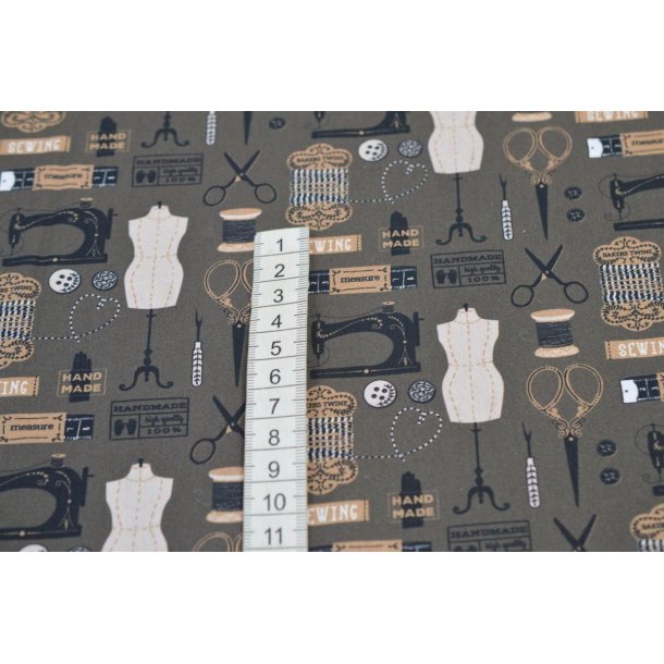 �kotex bomuld/poplin m/sygrej