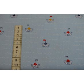�kotex bomuld/poplin Maritimt
