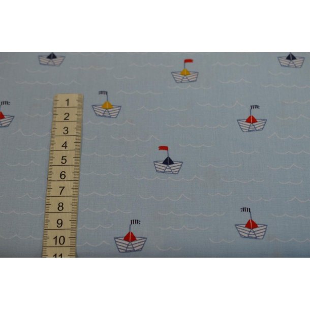 �kotex bomuld/poplin Maritimt