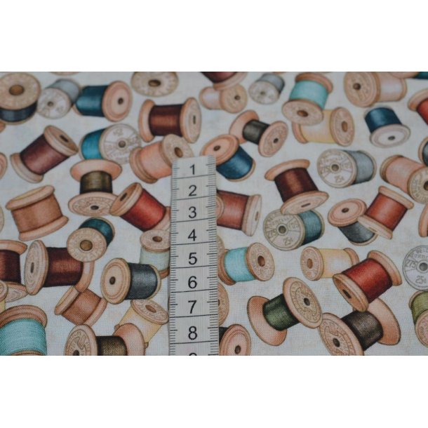 �kotex Bomuld Poplin m/ Tr�druller