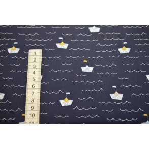 �kotex bomuld/poplin Maritimt