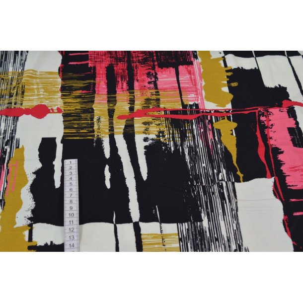 Viscose jersey m/print
