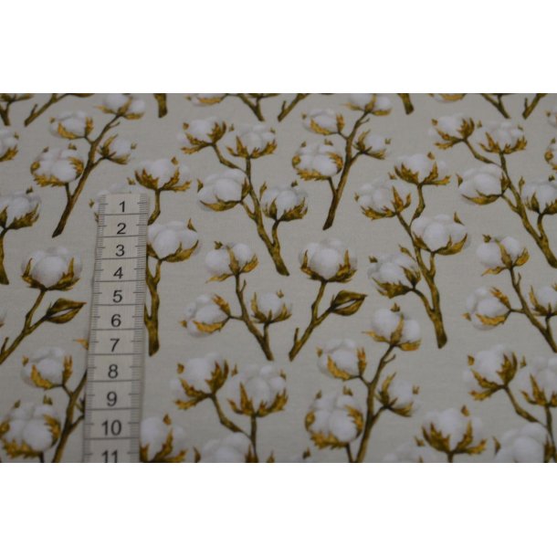 �kotex bomulds jersey m/blomster