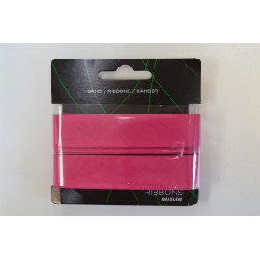 Skr�b�nd bomuld M�rk pink