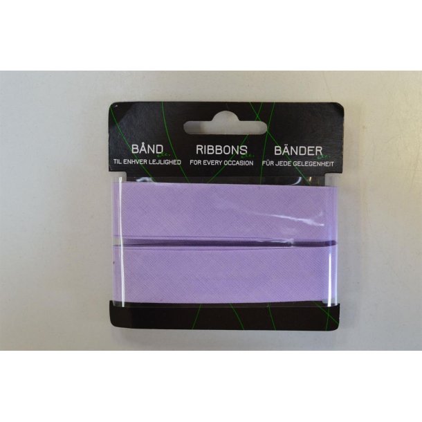 Skr�b�nd bomuld Lys lilla