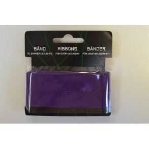 Skr�b�nd bomuld R�dlilla