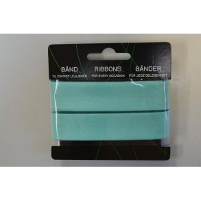 Skr�b�nd bomuld Mint