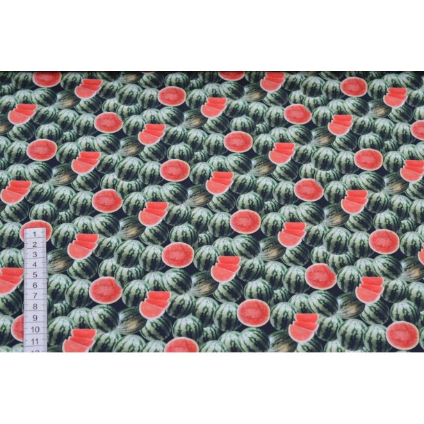 Bomuld/poplin m/Vandmeloner