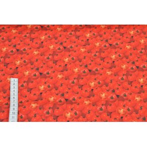 Bomuld/poplin m/Tomater