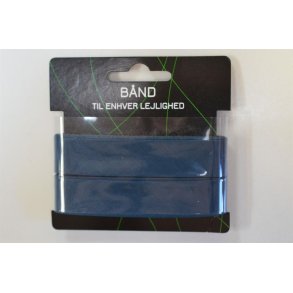 Skr�b�nd bomuld M�rk petrol