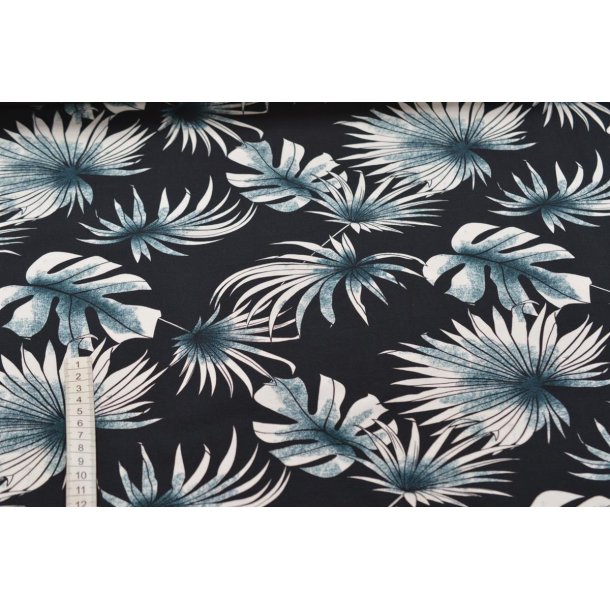 �kotex bomulds jersey Sort m/print