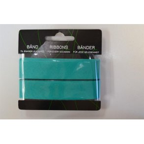 Skr�b�nd bomuld Aqua