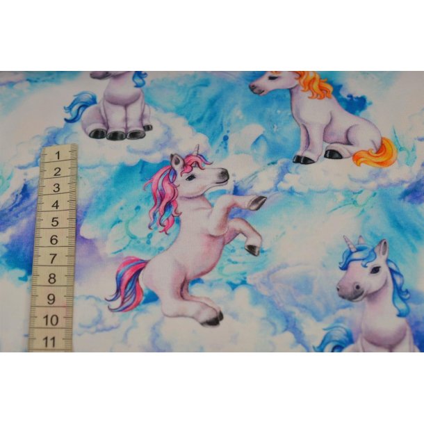 �kotex bomulds jersey m/Unicorn