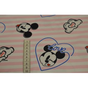 �kotex bomulds jersey m/Minnie Mouse