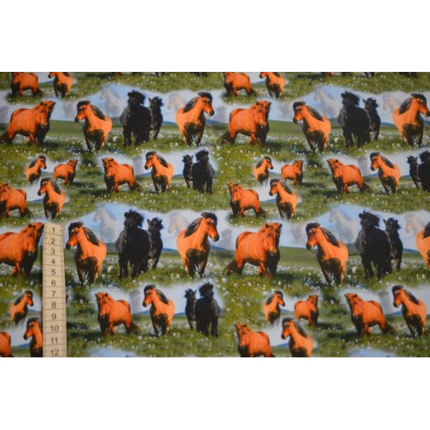 �kotex bomulds jersey m/Heste