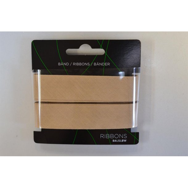 Skr�b�nd bomuld Beige