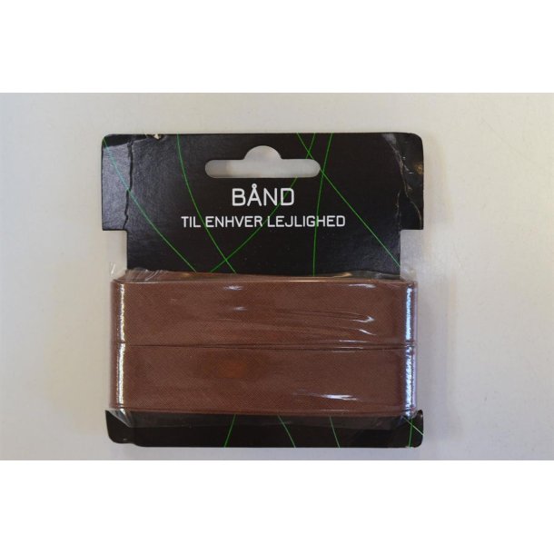 Skr�b�nd bomuld R�dbrun