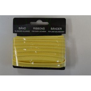 Piping bomuld Lys gul