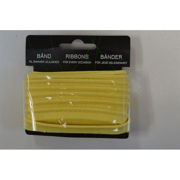 Piping bomuld Lys gul