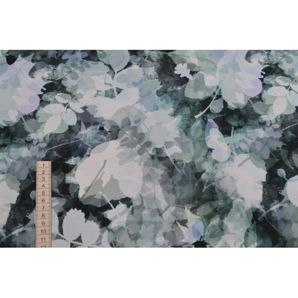 �kotex Bomulds Jersey m.blomster                                                                                      