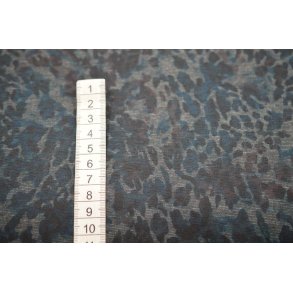 Polyester/viscose jersey m/print