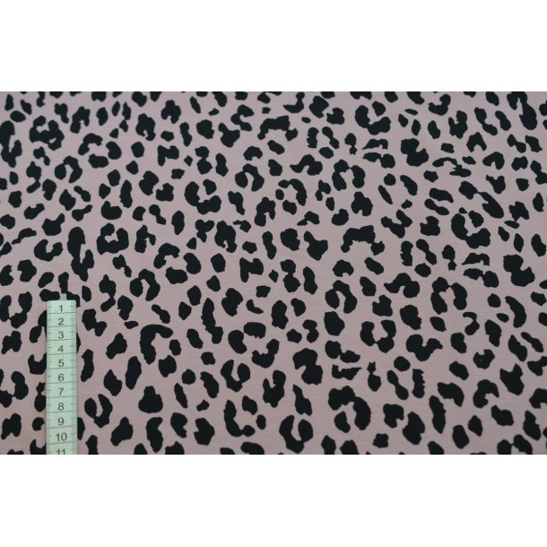 �kotex bomulds jersey Rosa m/dyreprint