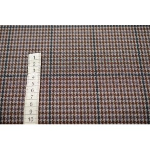 Polyester/viscose jersey m/tern