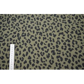 �kotex bomulds jersey Army m/dyreprint