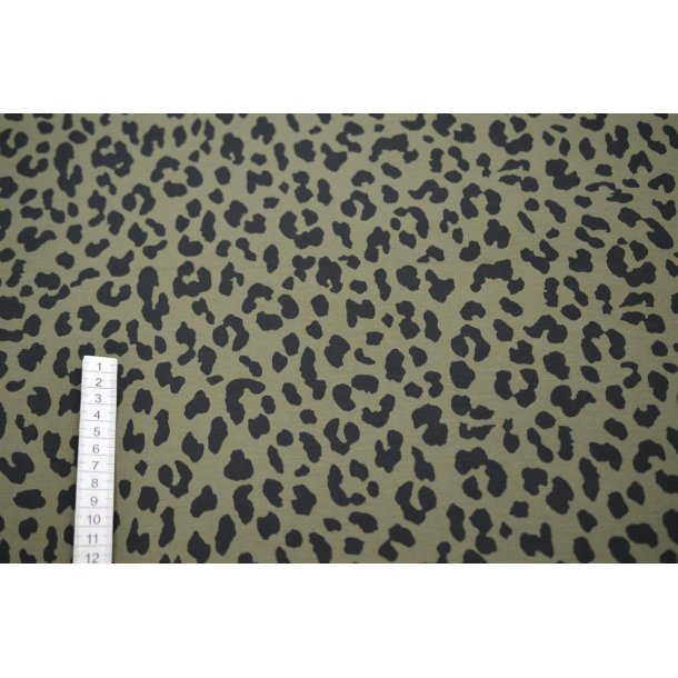 �kotex bomulds jersey Army m/dyreprint