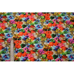 �kotex viscose jersey m/blomster
