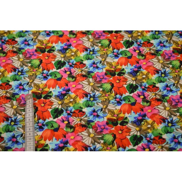 �kotex viscose jersey m/blomster