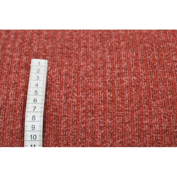 Rust ribstrik m/glimmer